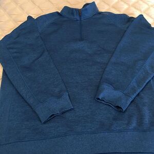 Under Armour Blue Quarter Zip Sweatshirt